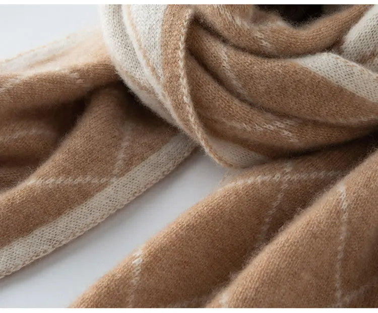 100% cashmere scarf for both men and women