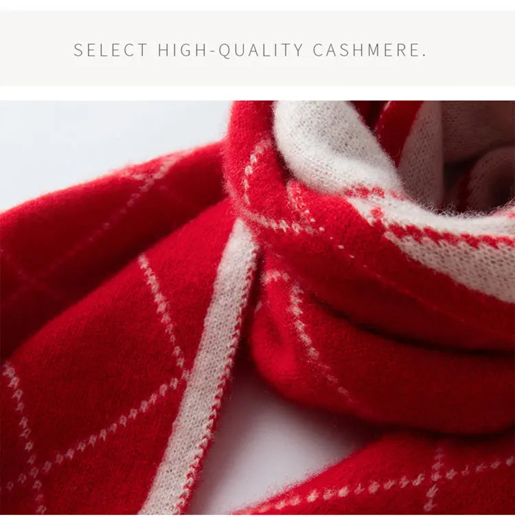 100% cashmere scarf for both men and women