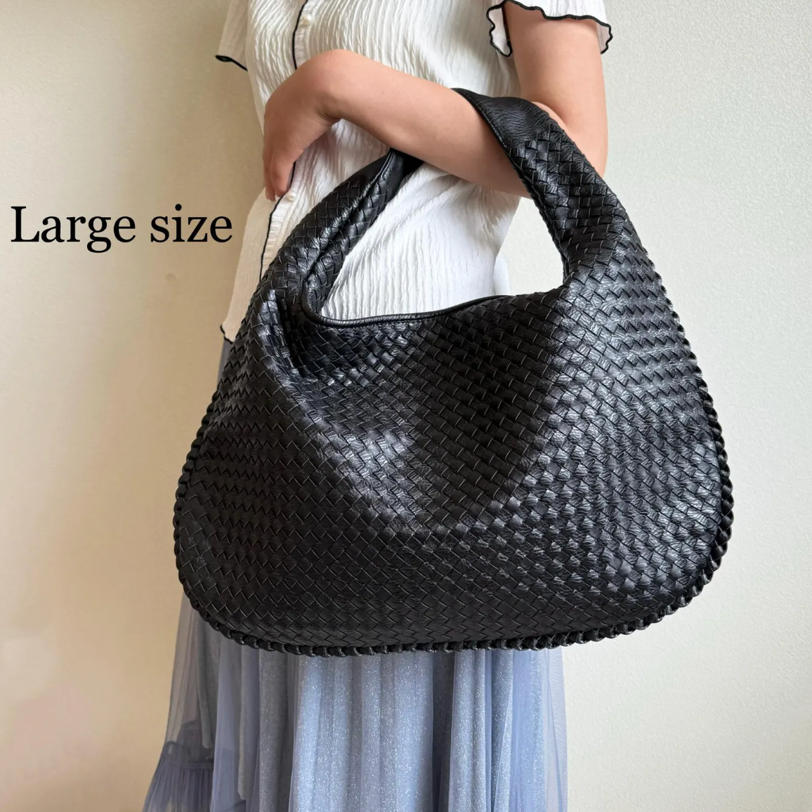 Hobo woven tote