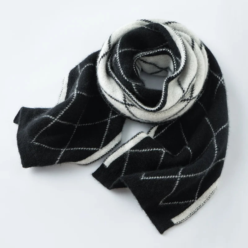 100% cashmere scarf for both men and women