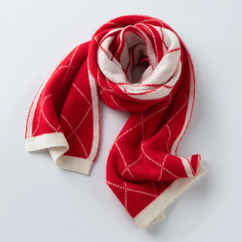 100% cashmere scarf for both men and women